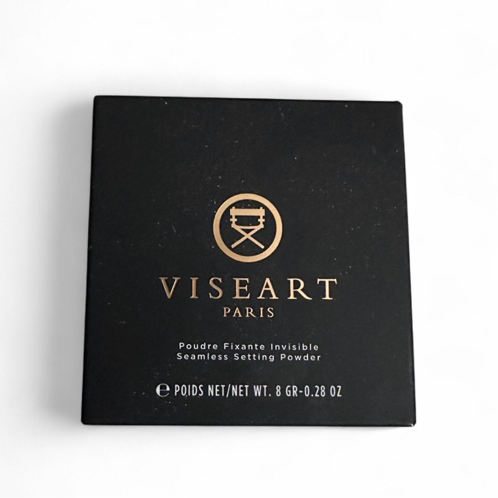 Viseart Matte Setting Powder in Black Packaging